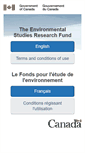 Mobile Screenshot of esrfunds.org